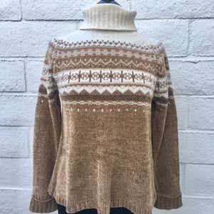 Fair Isle Turtle neck